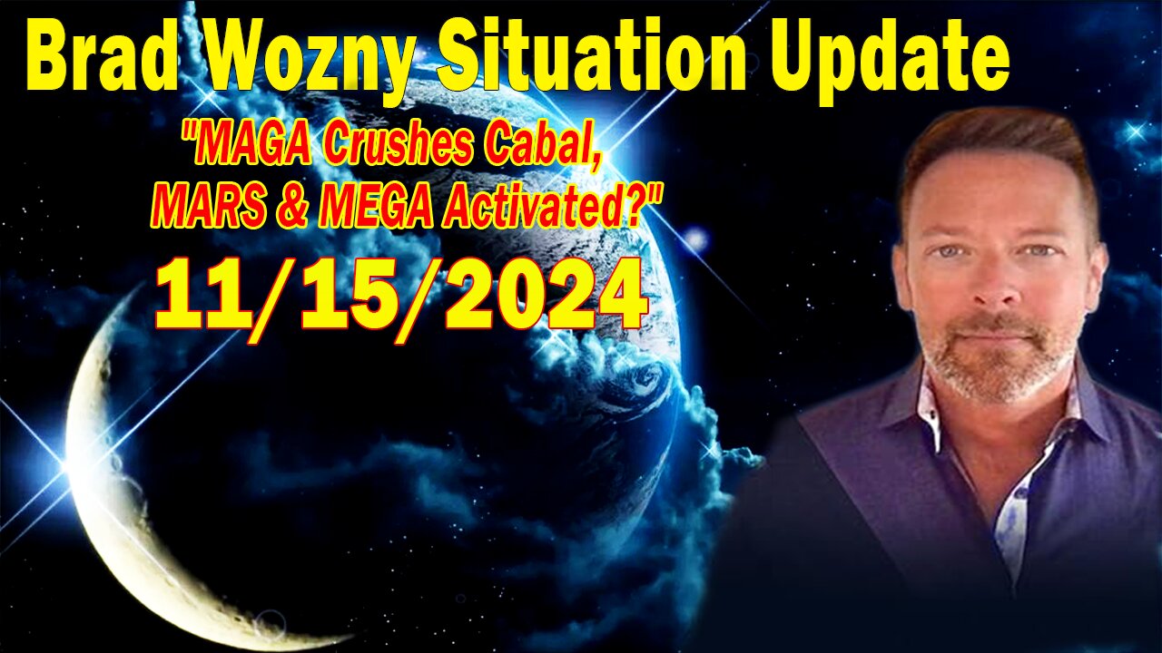 Brad Wozny & AJ Roberts Situation Update: "MAGA Crushes Cabal, MARS & MEGA Activated?"