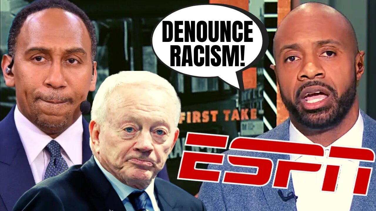 Woke ESPN's Jay Williams DEMANDS That Jerry Jones DENOUNCE Racism On First Take