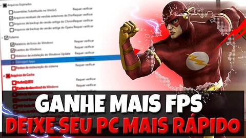 DEIXE SEU PC MAIS RÁPIDO E GANHE MAIS ESPAÇO EM DISCO SEM FORMATAR