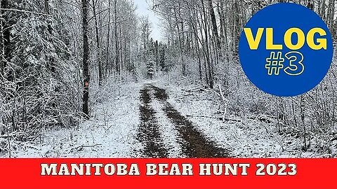 Canadian Wilderness Bear Hunt VLOG 3