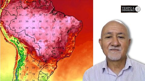 Contrastes Climáticos: Chuva no RS e Calor no Brasil