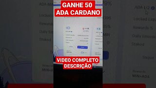 GANHANDO MUITAS ADA CARDANO FÁCIL !!!!!