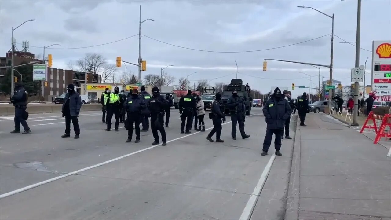 🚔 Police Presence 🇨🇦 Ambassador Bridge🇨🇦