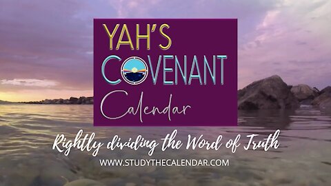 1.1 The Covenant Calendar Journey - Intro Ex 12 Passover to Ex 20 Pentecost {50}