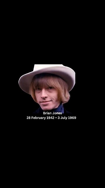 Remembering Brian Jones: Honoring the Legacy of a Musical Icon, R.I.P. #shorts #brianjones