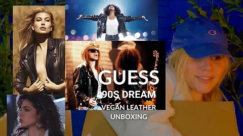 I bought leather jackets for my entire family | Guess vegan unboxing