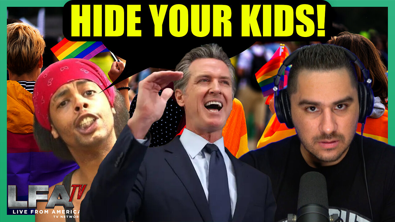 HIDE YOUR KIDS FROM GAVIN NEWSOM | Based America 9.25.23 7pm