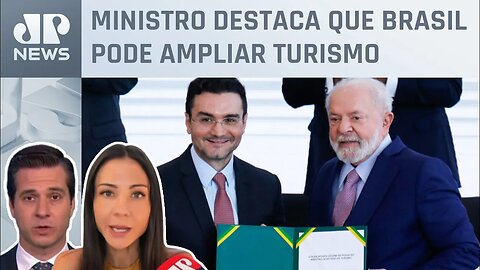 Amanda Klein e Beraldo analisam posse de Celso Sabino no Turismo