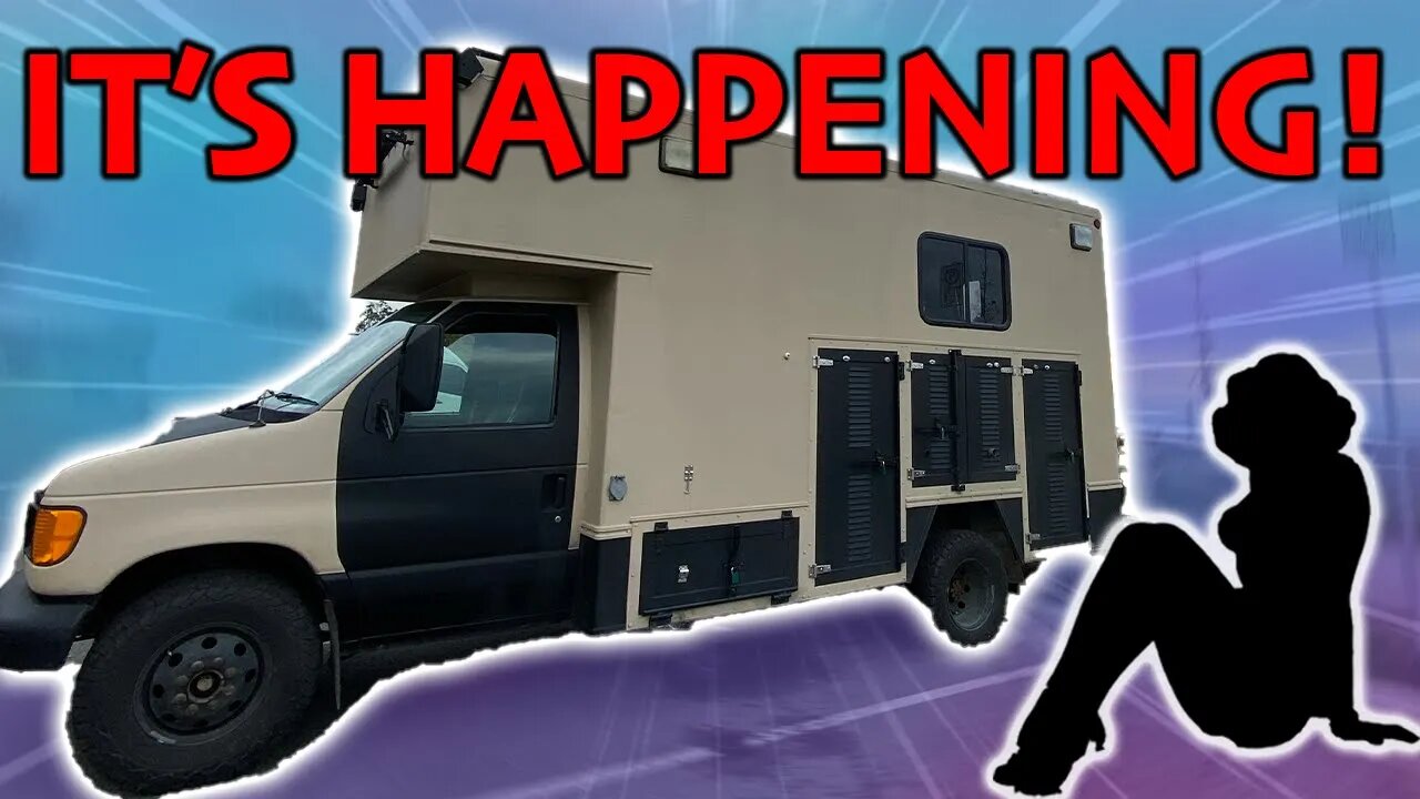 SHE MOVED IN FULL TIME!! / Couple Lives In Condo On Wheels