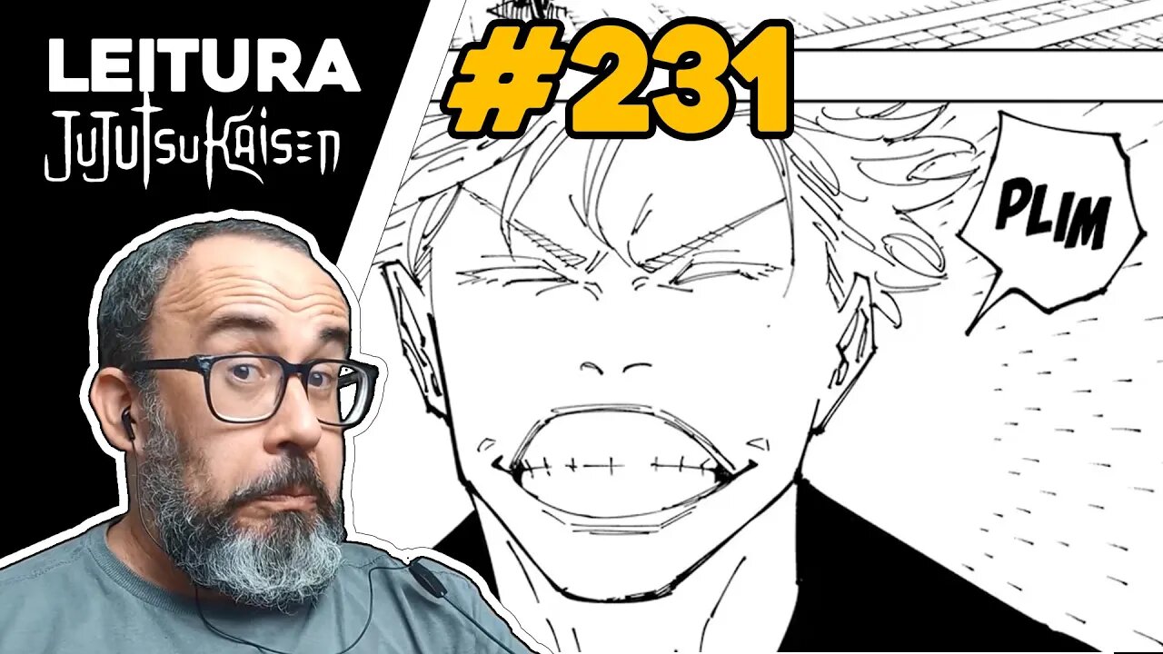 NO LIMITE, QUEM VAI GANHAR? GOJO OU SUKUNA? | React manga Jujutsu Kaisen capitulo 231