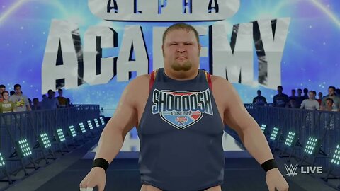 WWE2K23 Otis Alpha Academy Entrance