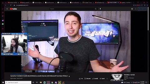 MoistCr1tikal Reacts To SocksFor1 SCAMS $15,000 and BLACKMAILS A Small Minecraft Youtuber