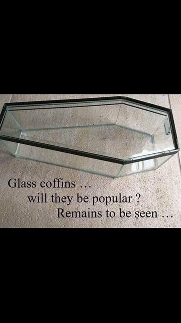 Glass Coffin #silly #funny #memes #puns #badhumor #groaner