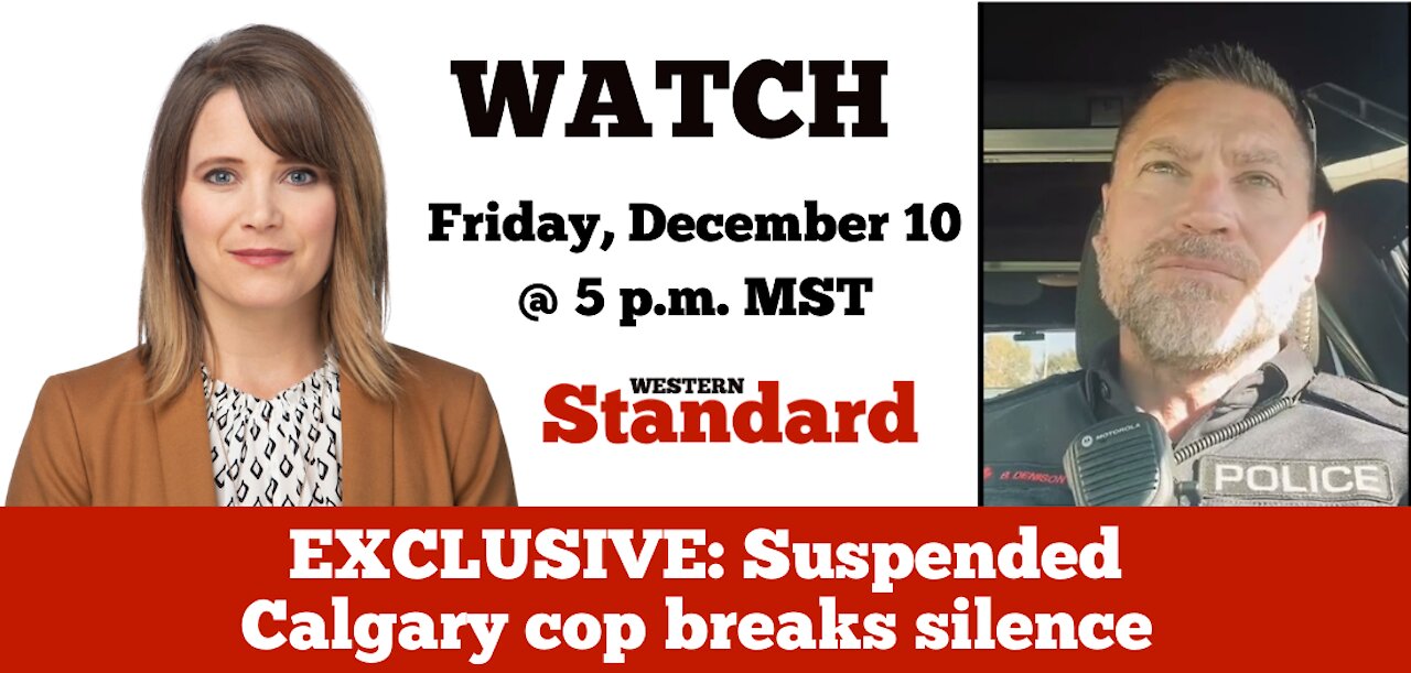 Suspended Calgary cop breaks silence