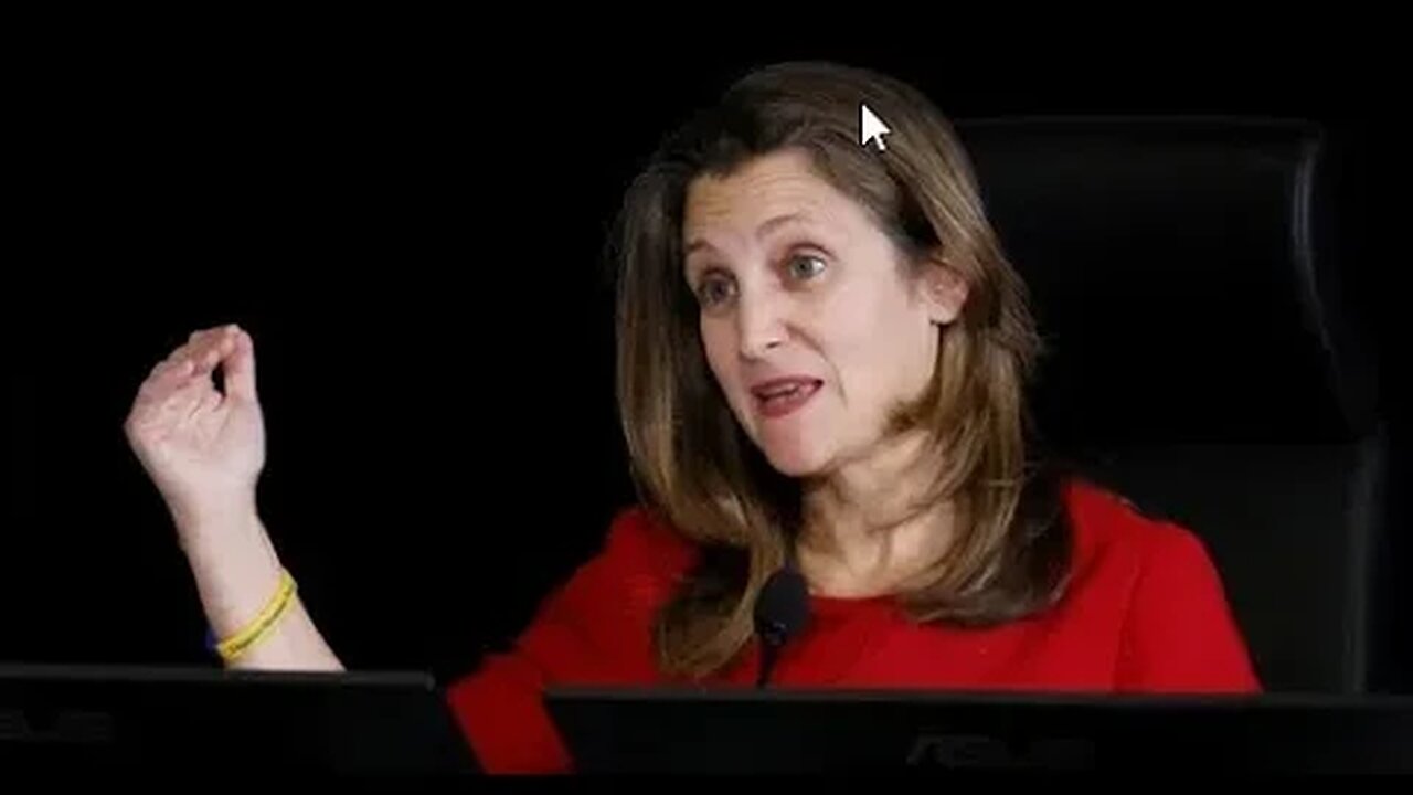 Chrystia Freeland January 24, 2023 Ukraine NATO Narrative