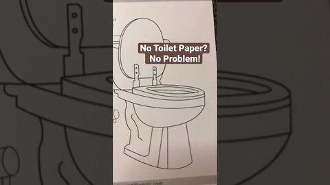 Bye, Bye! To any Future toilet paper problems!