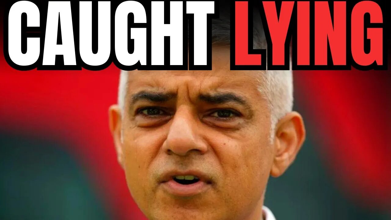 Sadiq KHAN: EXPOSED (100% Proof)