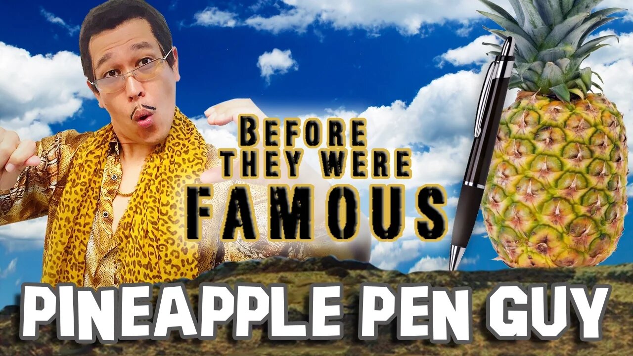 PINEAPPLE PEN GUY | Before They Were Famous | PPAP