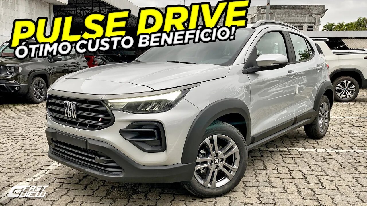 NOVO FIAT PULSE DRIVE 1.3 AUTOMÁTICO FLEX 2022 FICHA TÉCNICA, PREÇO E CONSUMO! BOA VERSÃO DE ENTRADA