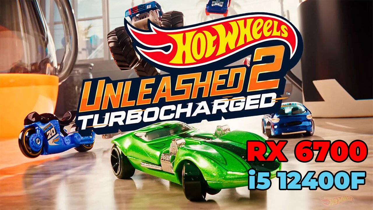 Hot Wheels Unleashed 2: Turbocharged | RX 6700 | i5 12400f | Ultra Settings | Benchmark