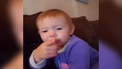 Tot Kid Makes The Funniest Impression Of His Mom