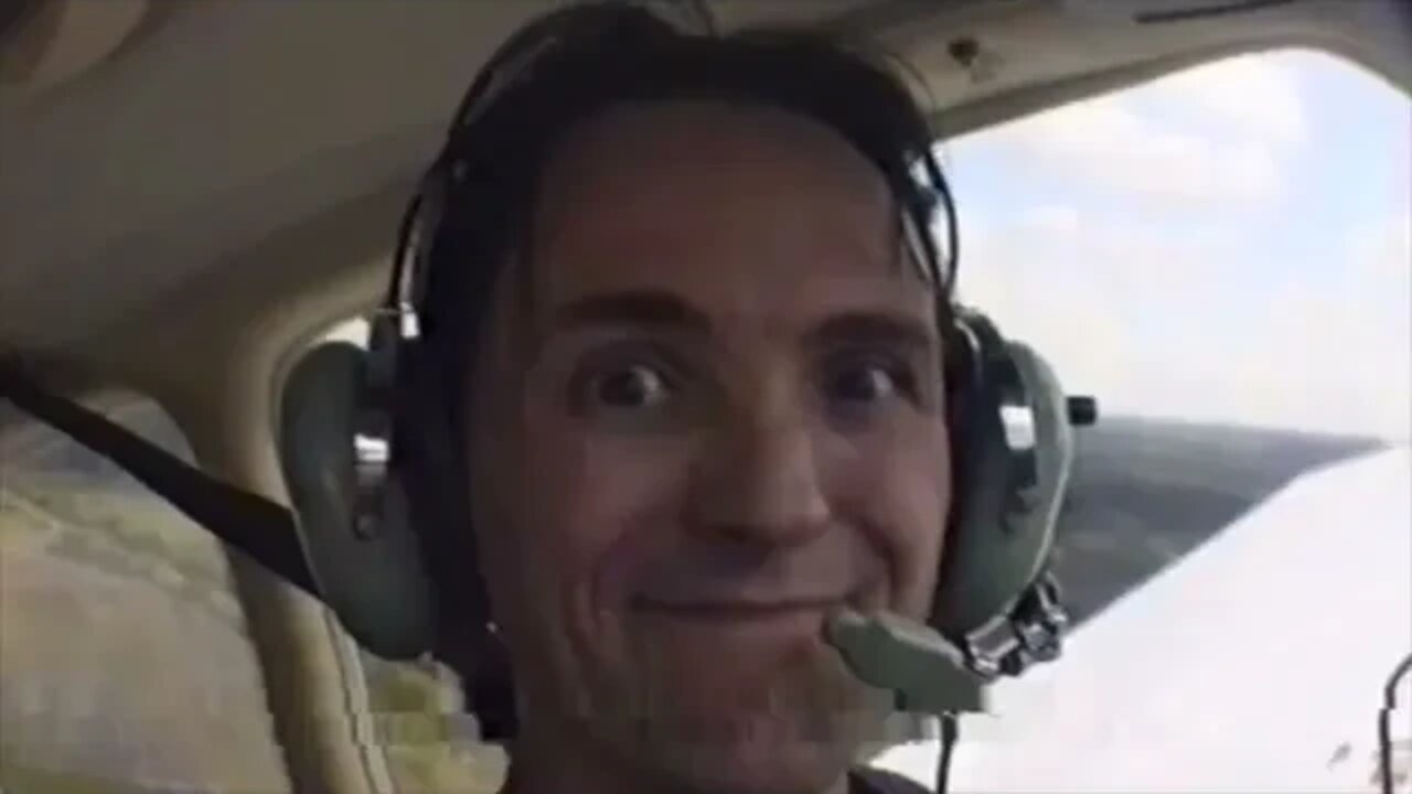 Student Pilot Graham Hesketh 1996. Cross country solo.