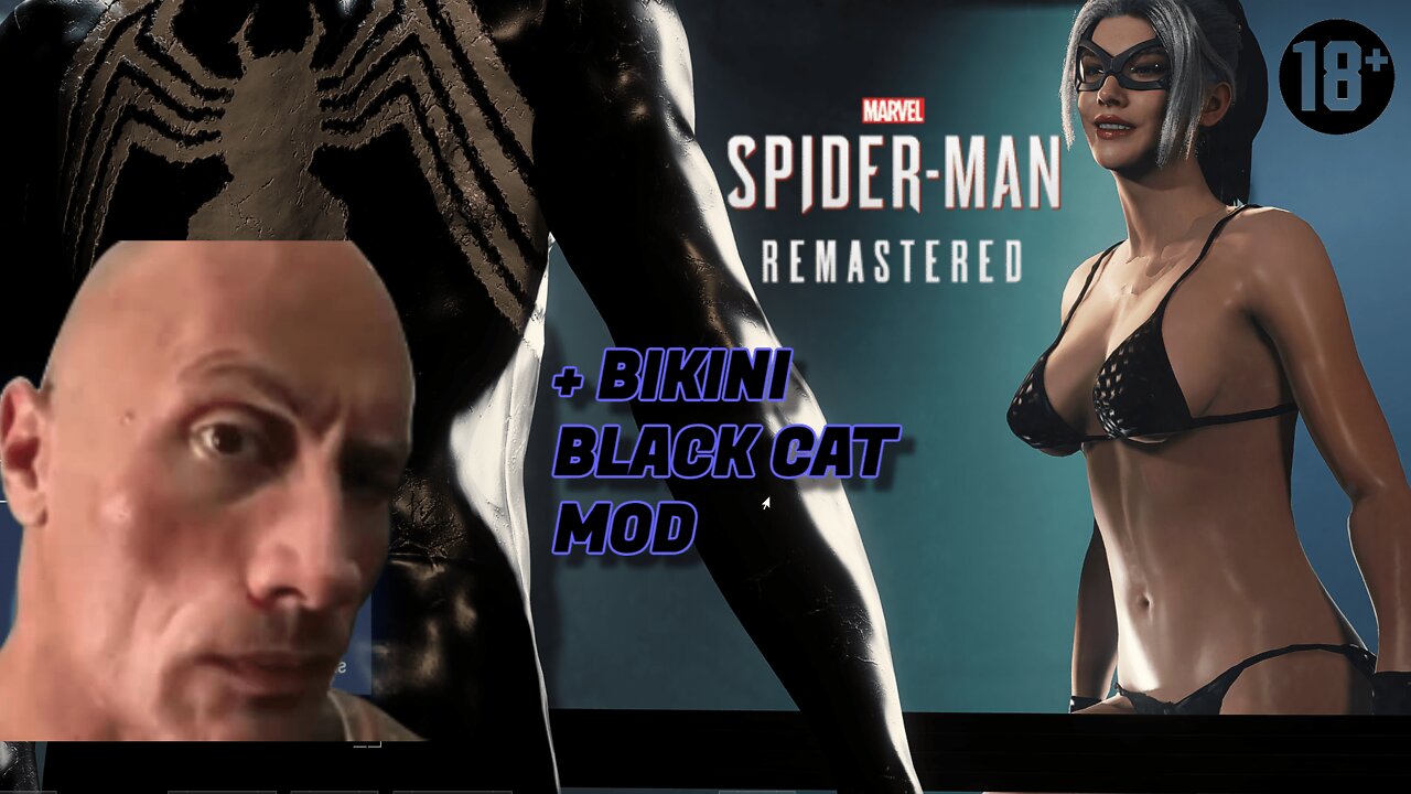 Spider-Man Remastered : Black Cat Bikini Mod