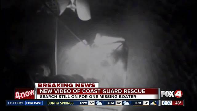 Coast Guard rescues three men from Gulf of Mexico, one still missing