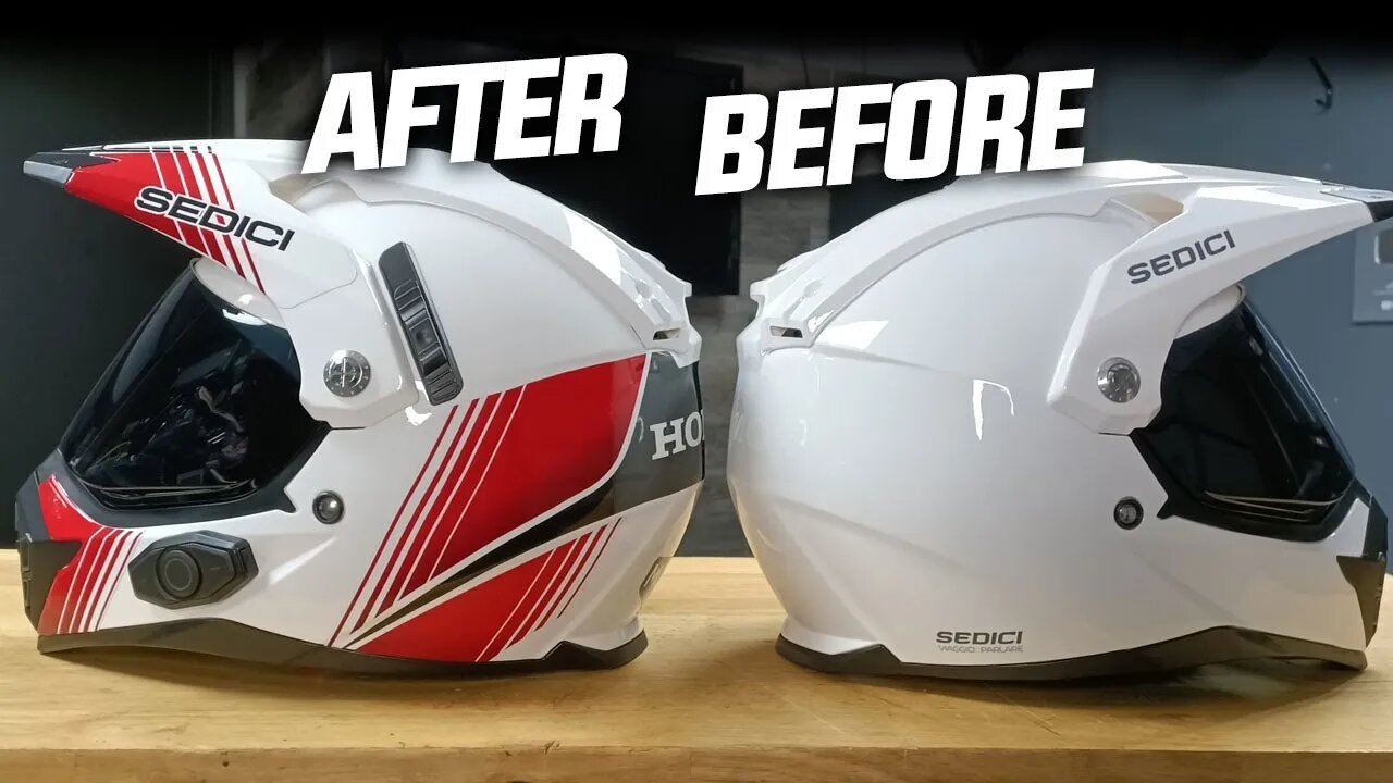 Amazing DIY Helmet Sticker Graphics!