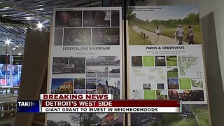 Giant grant to invest in neighborhoods on Detroit's west side