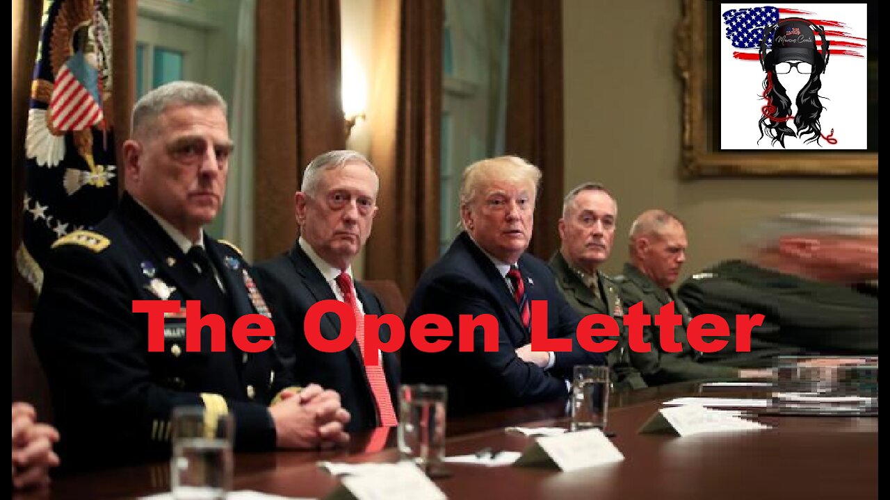 Open Letter from Retired Generals and Admirals - May 2021