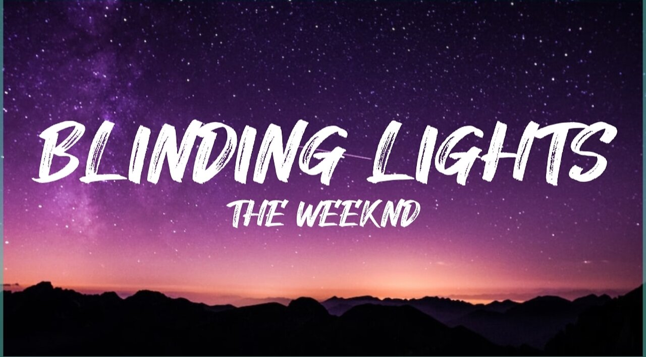 The Weeknd - Blinding Lights (Lyrics)