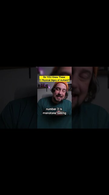 Do YOU Know These 5 Physical Signs of Autism! @TheAspieWorld #autism #shorts #actuallyautistic