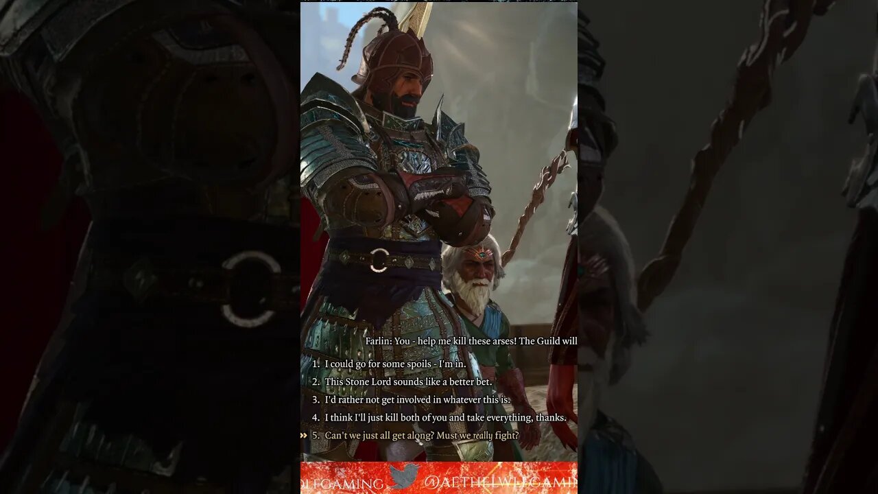 The Misadventures of Aethelwolf Part 3 #baldursgate3 #baldursgate #shorts #short