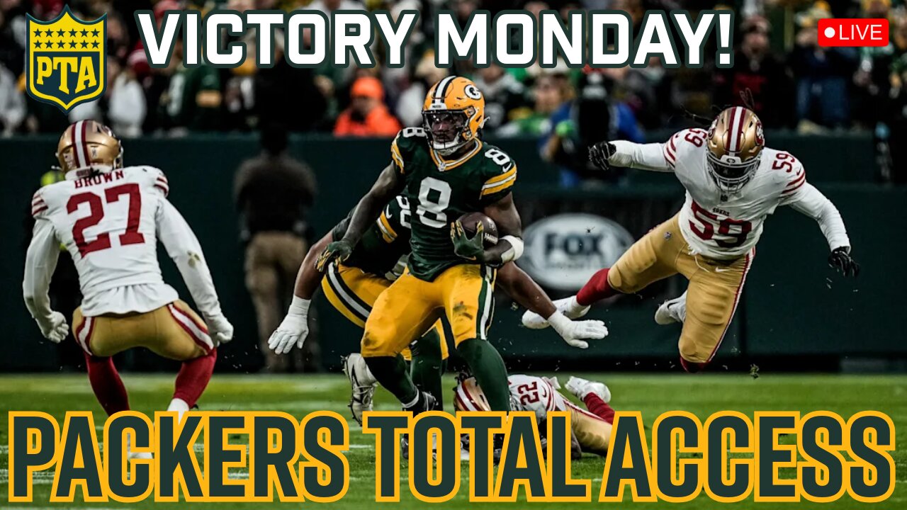 Packers Total Access Live Victory Monday | Monday November 25th 2024 | Packers vs 49ers Recap