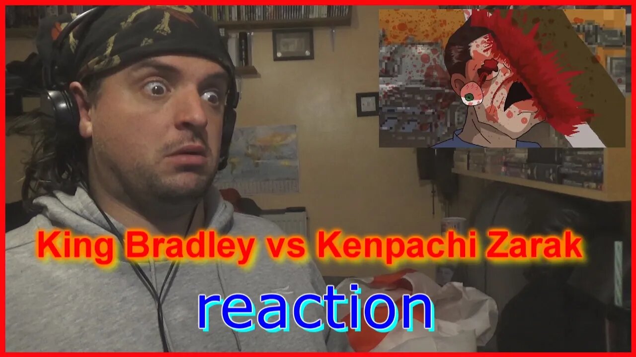 freakys reaction: King Bradley vs Kenpachi Zarak