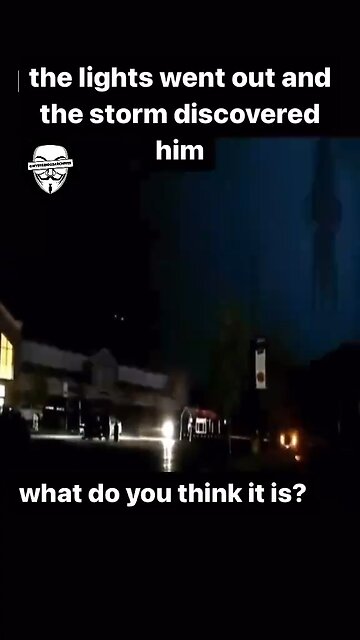 Why are there so many clips of shadowy figures illuminated by lightening?