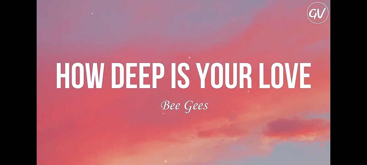 Bee Gees - How Deep Is Your Love (Lyrics)