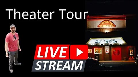 Live Theater Tour, See the Movie Theater we Own!