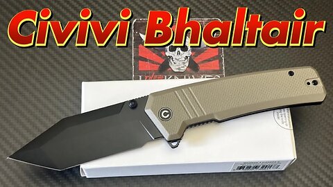 Civivi Bhaltair ! Big badass Tanto with attitude !