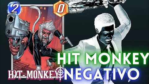 Hit- Monkey & Negativo #gameplay #marvel #marvelsnap