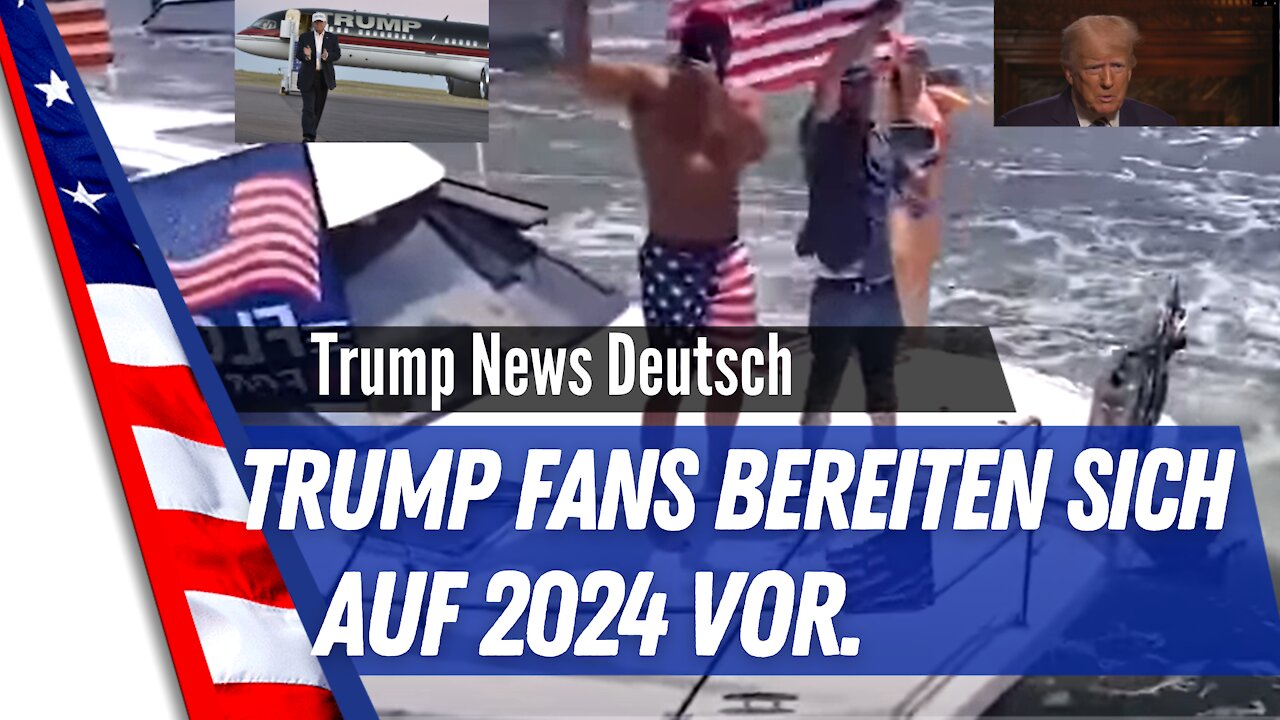 Donald Trump Fans bereiten sich auf 2024 vor.