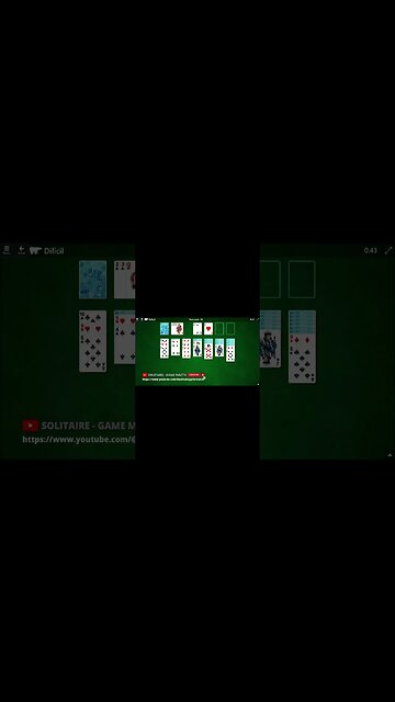 Microsoft Solitaire Collection Klondike HARD Level # 388 #shorts