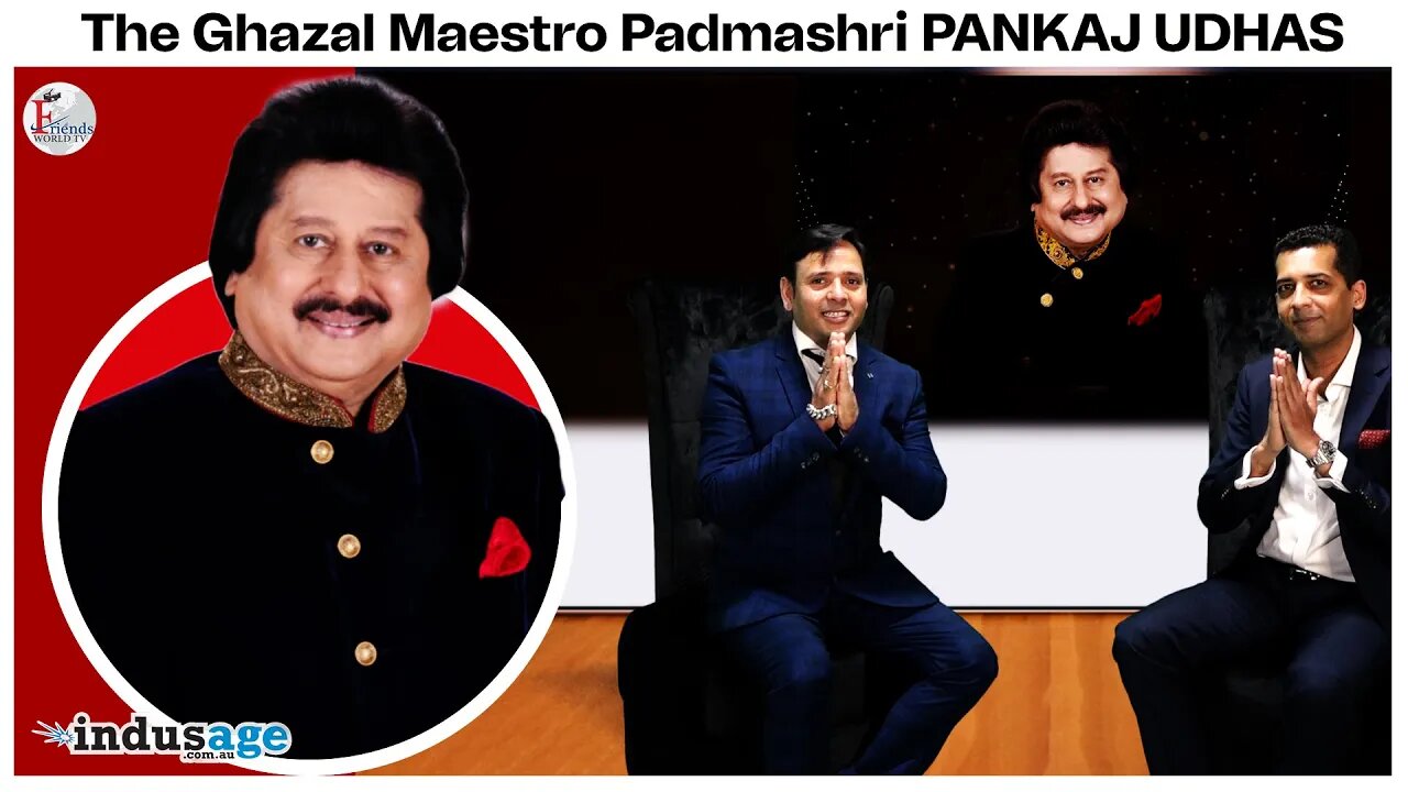 Ghazal Maestro PANKAJ UDHAS - Live in Concert