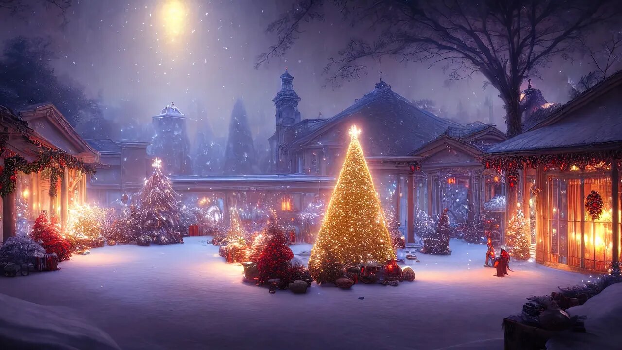 Celtic Christmas Music – Winter Village of Gifts | Fantasy, Holiday