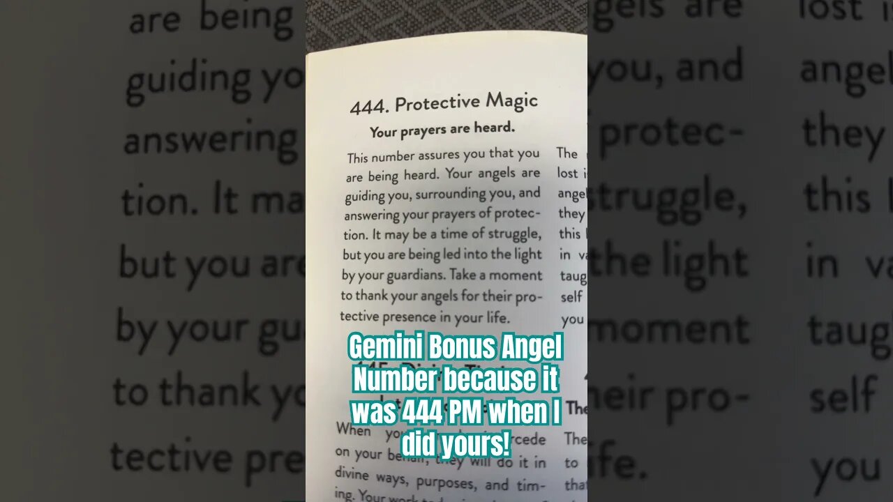 Gemini BONUS Angel Number!#gemini tarot#Angel number 444