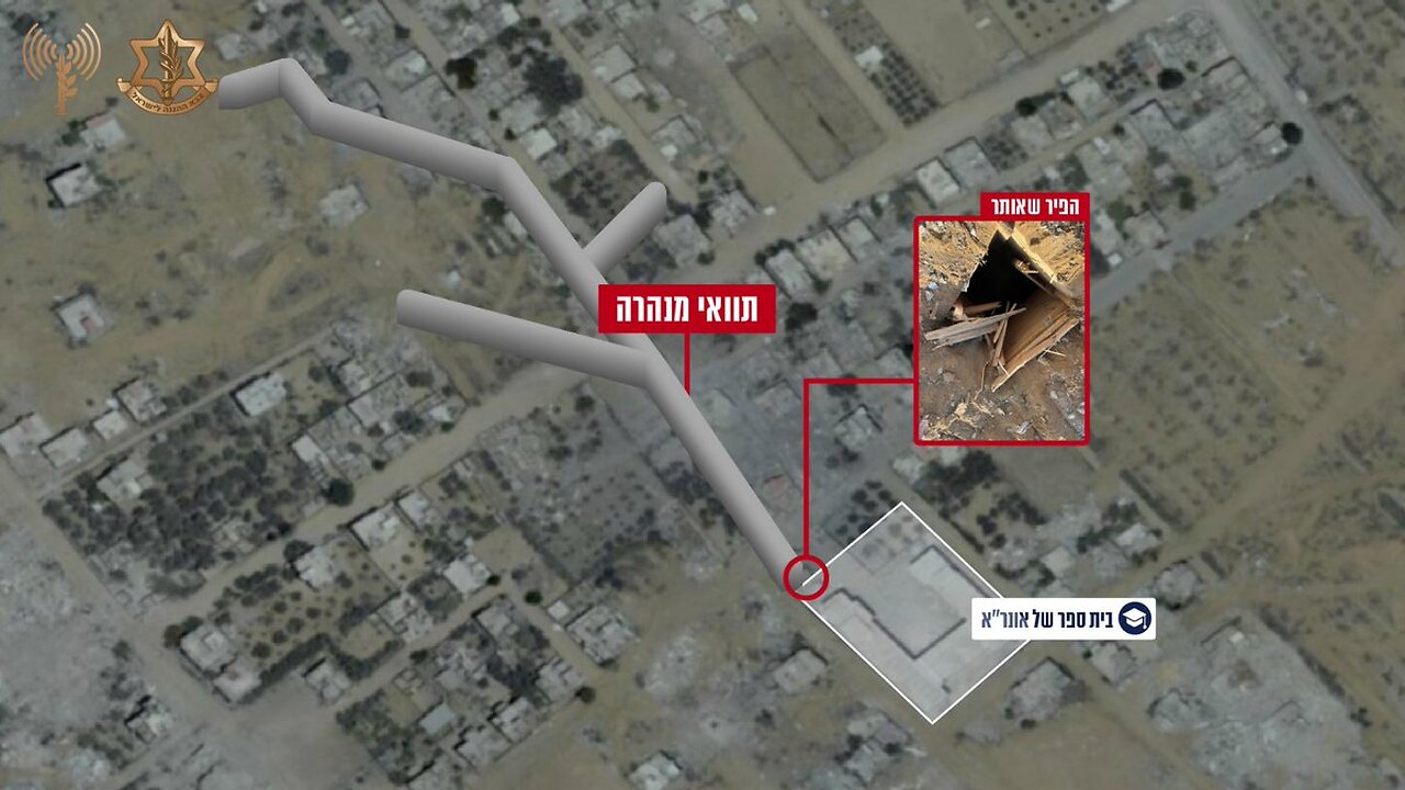 The IDF says it has demolished a Hamas tunnel in southern Gaza's Rafah that