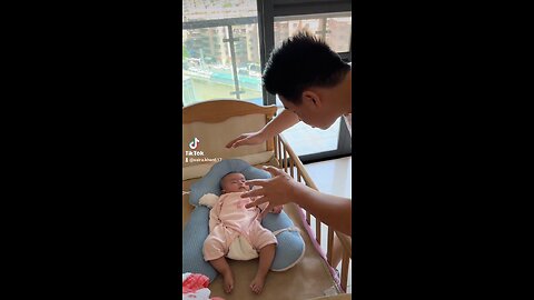 hardest task on earth | let the kid sleep | baby is just pretending but not sleeping | sleepy baby