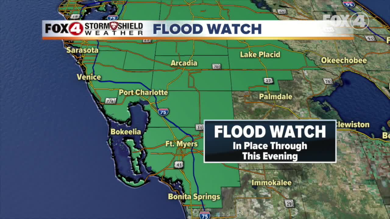 Flood watch continues in SWFL