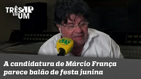 Marcelo Madureira: "A candidatura de Márcio França parece balão de festa junina"